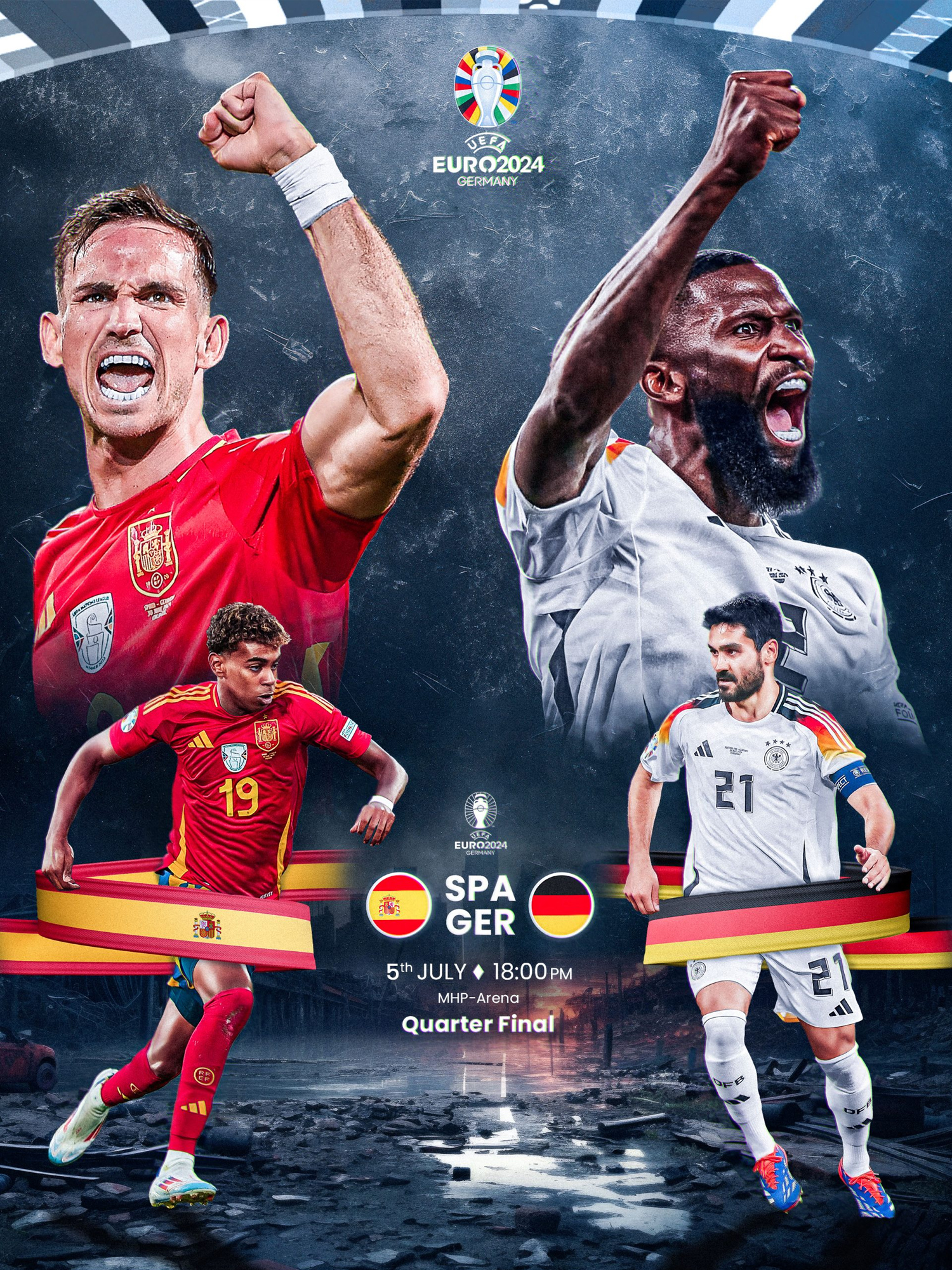 Euro 2024 – Spain vs Germany